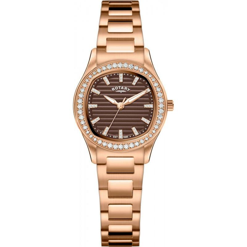 Rotary Women's RLB10020-16 Heritage 28mm Quartz Watch in Rose Gold - Image 4