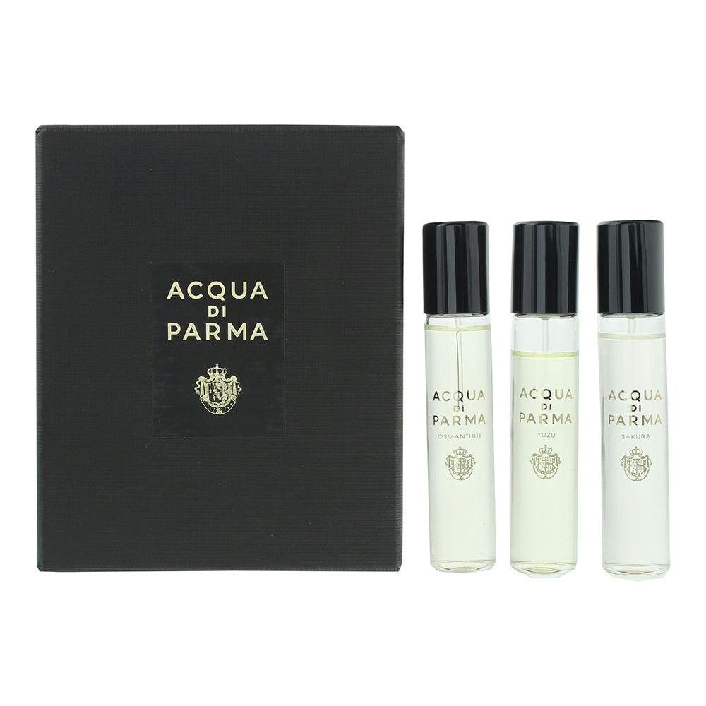 Acqua Di Parma Unisex Pink/Black Signatures Of The Sun Transparent Eau De Parfum Spray 3 X 12Ml Gift Set - Image 12