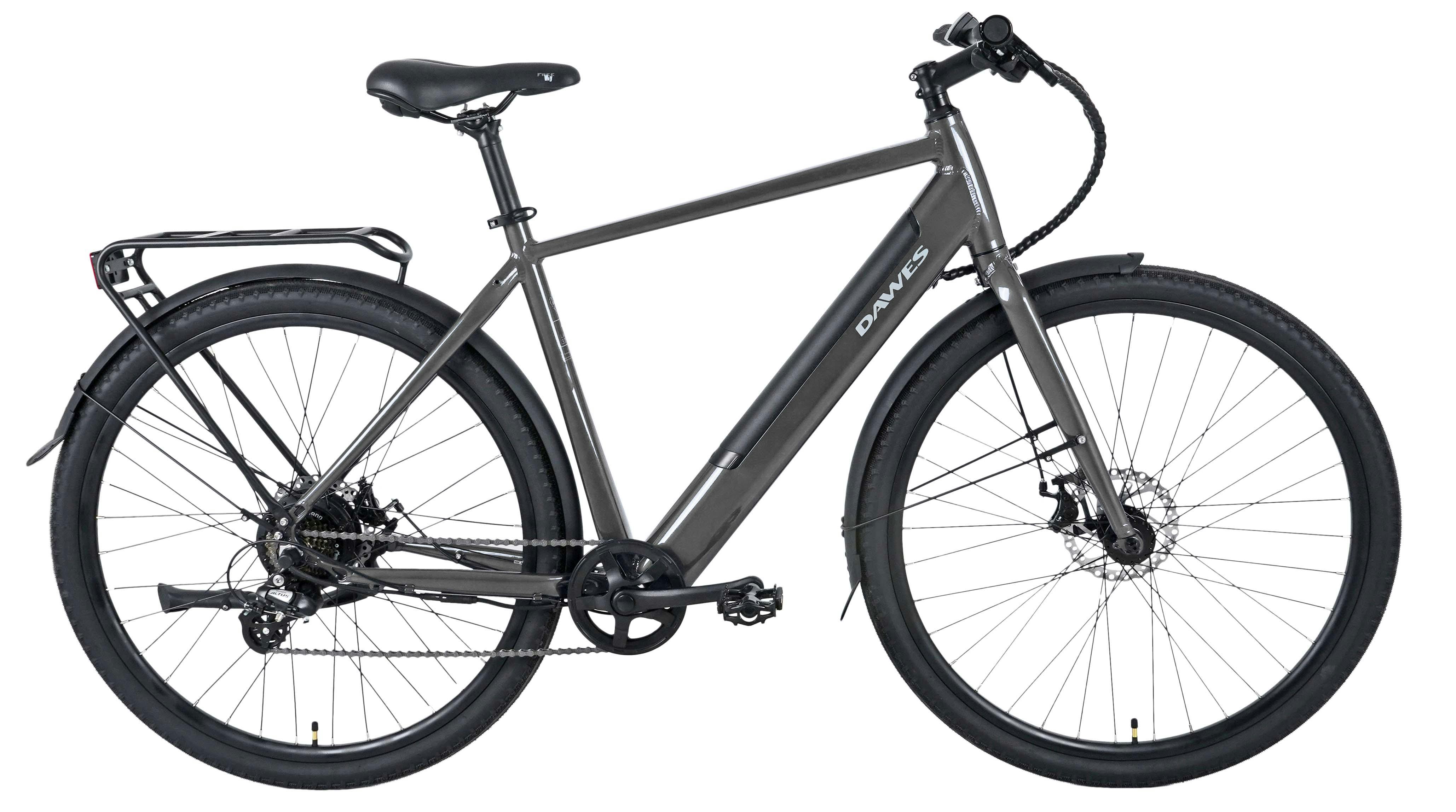 Dawes Scenic Crossbar Electric Hybrid Bike - Hybrid Bike - Large