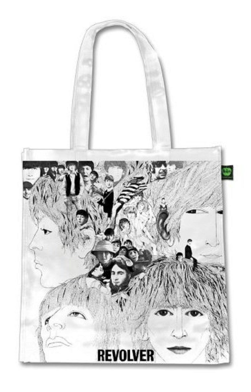 Paradiso Clothing White The Beatles Revolver Eco Tote Bag