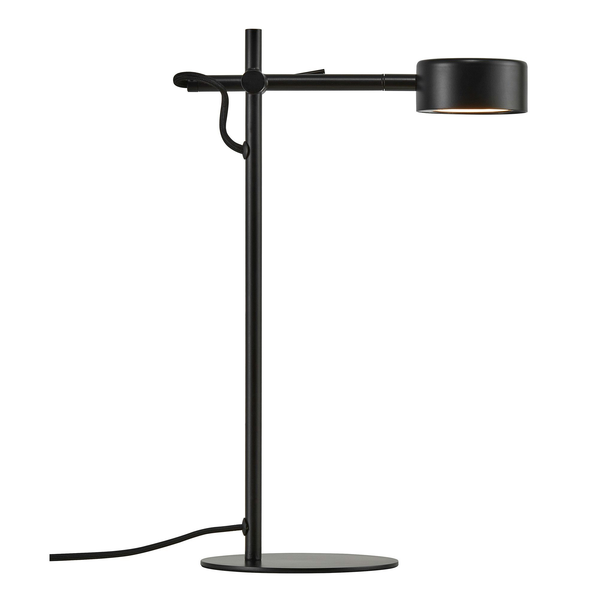 Rackhams Black Clyde | Table Lamp | - Metal - 1