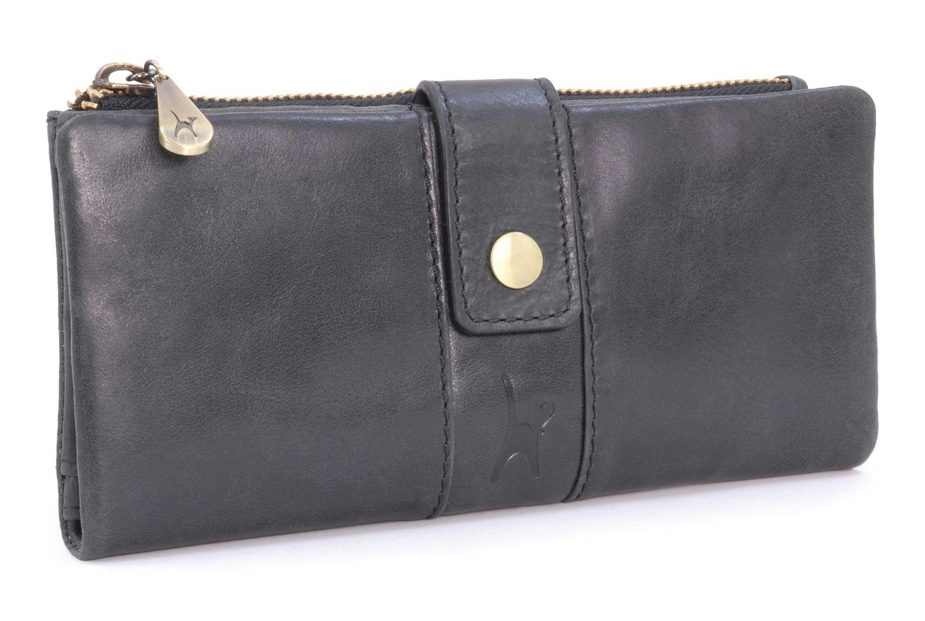Catwalk Collection Handbags Black Fiona - Purse - Rfid