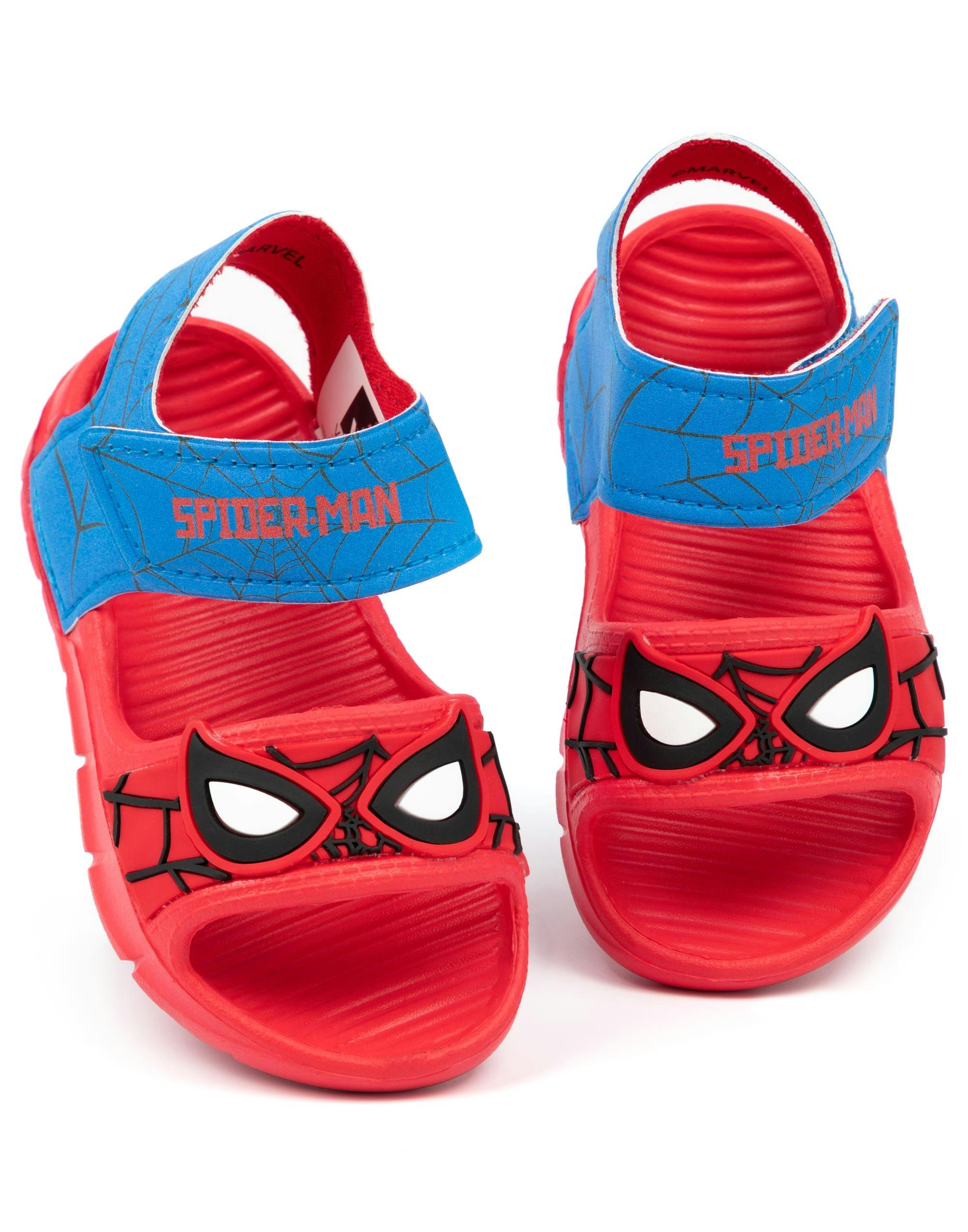 Vanilla Underground Boys Red Disney Spider-Man Sandals - 7 Uk Child