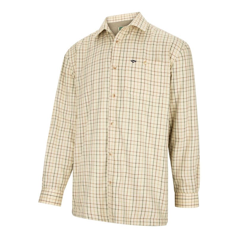 Hoggs Of Fife Birch Micro Fleece Lined Shirts - S