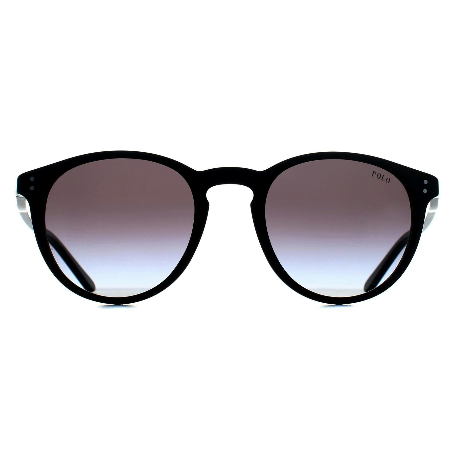 Polo Ralph Lauren Grey Man Ph4110 50018G Sunglasses Acetate Black Pantos Normal Shaded - Image 9