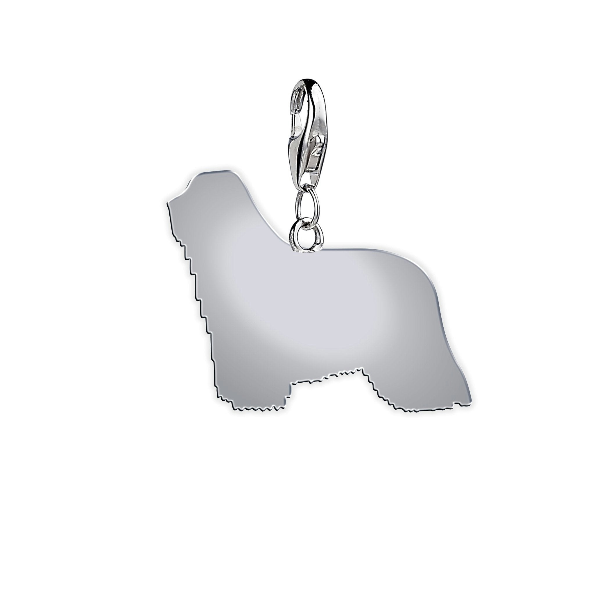 Mylee London Silver Komodor Silhouette Charm - No - Clip On Charm