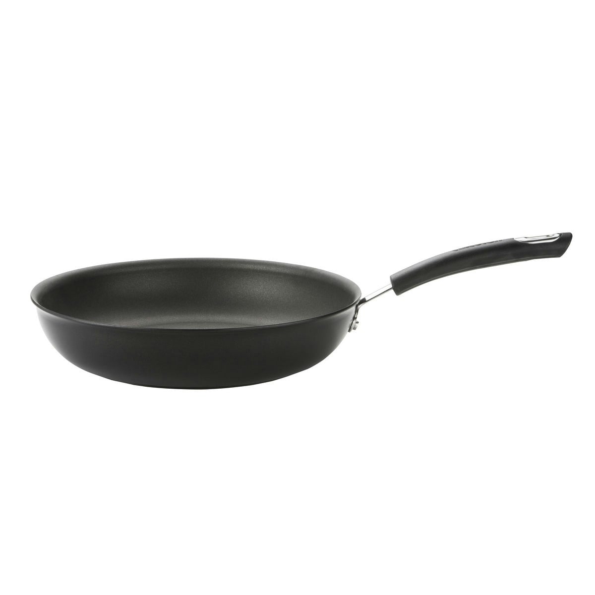 Rackhams Black Total Non-Stick Induction Frying Pan - 30Cm - Aluminium - 30Cm