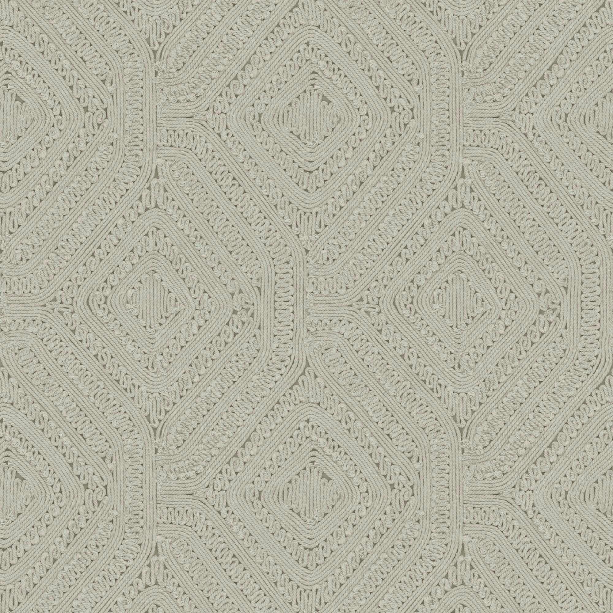 Abigail Ahern Cream Artisan Weave Wallpaper |