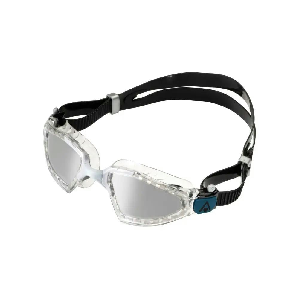 Aqua Sphere Silver/Black Aquasphere Kayenne Pro Titanium Mirrored Swim Goggles