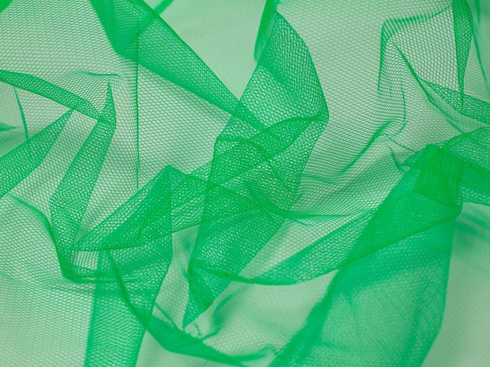 Minerva Core Range Dress Net Fabric - Plain Design Dressmaking Fabric, 135 Cm / 54" Wide - Per Metre - Flo Baize
