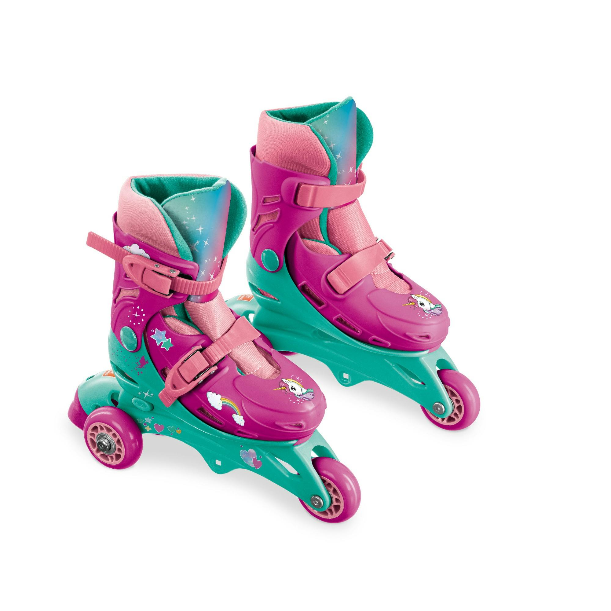 Mondo Pink Unicorn Adjustable Inline Skates