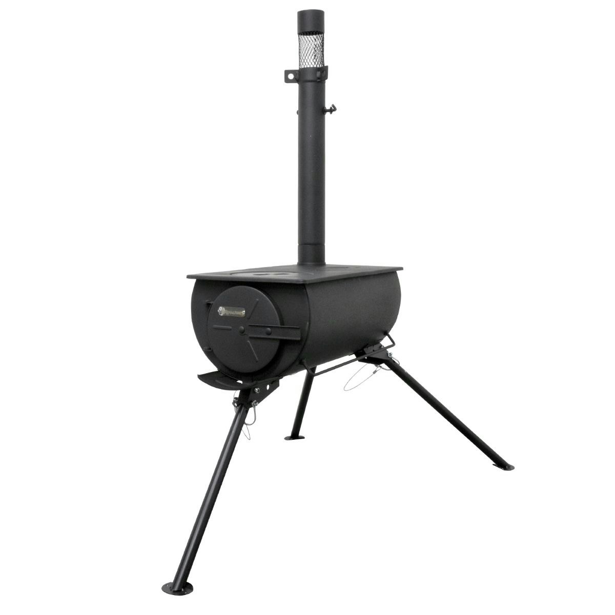 Rackhams Black Royal Fire Orion Portable Tri-Pod Tent Stove In