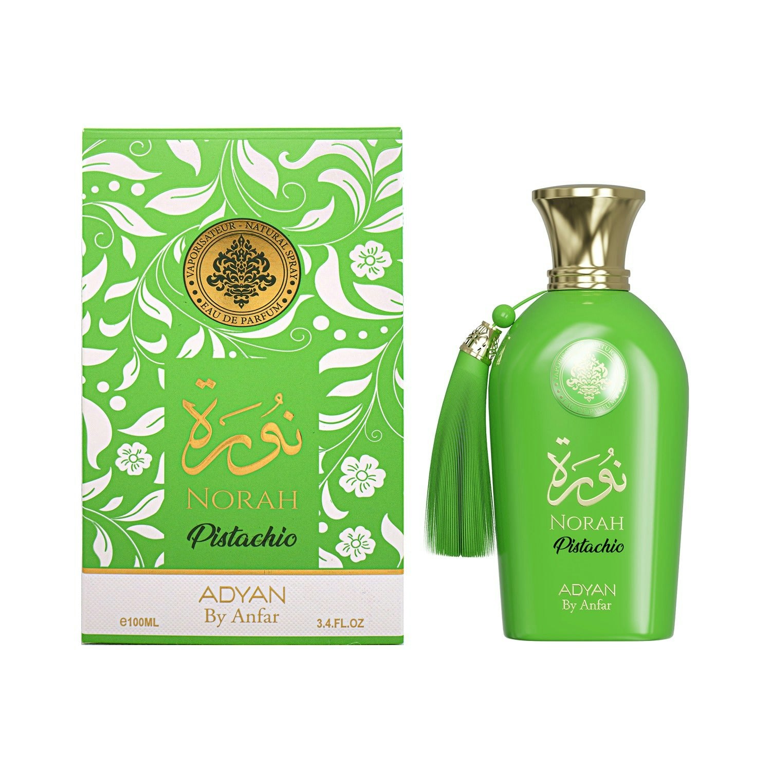 Adyan Cream Norah Pistachio Eau De Parfum 100Ml