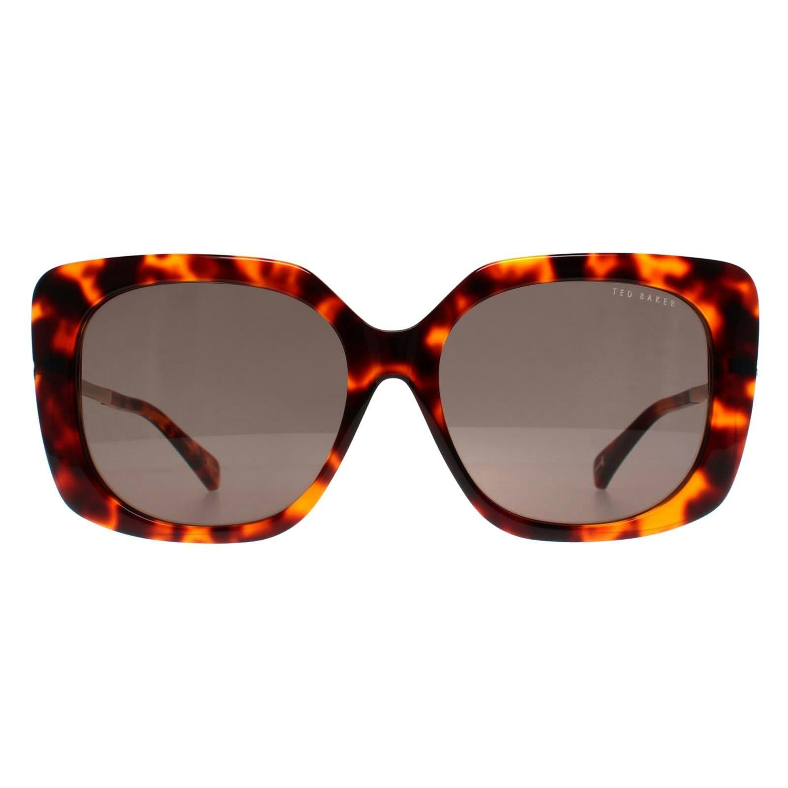 Ted Baker Women's Grey/Green Tb1732 Heather Tortoise Sunglasses