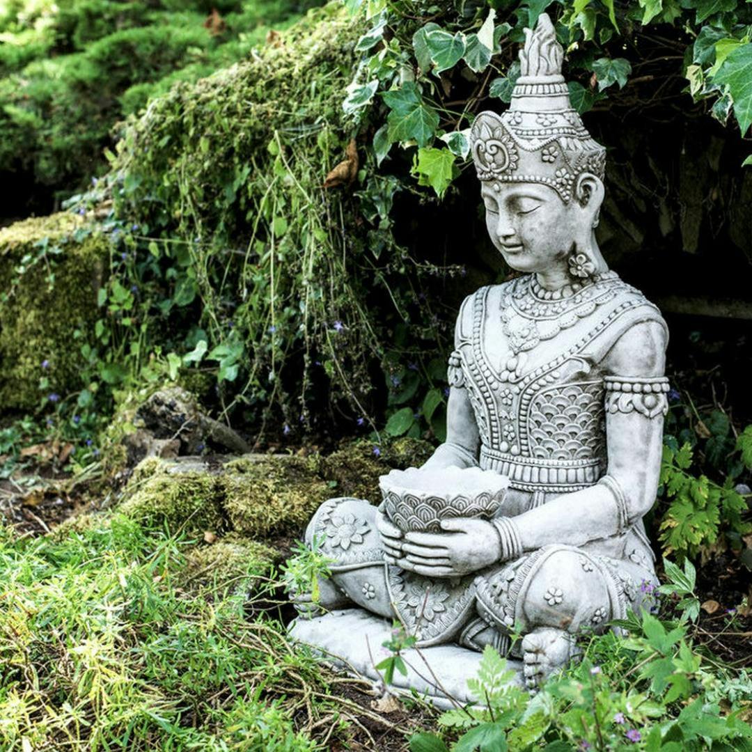Rackhams Sitting Oriental Thai Buddha Statue