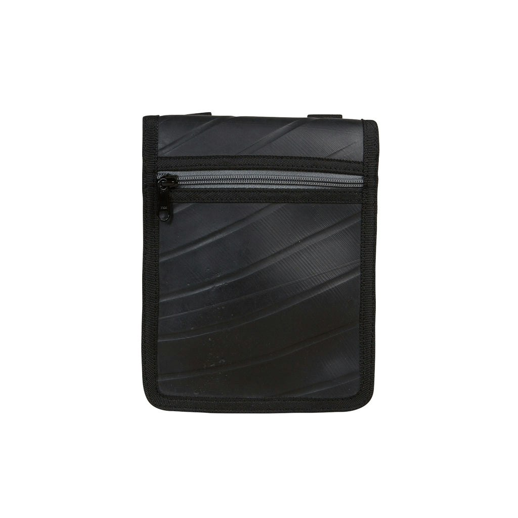 Paguro Grey Eddie Recycled Rubber Outdoor Vegan Handbag