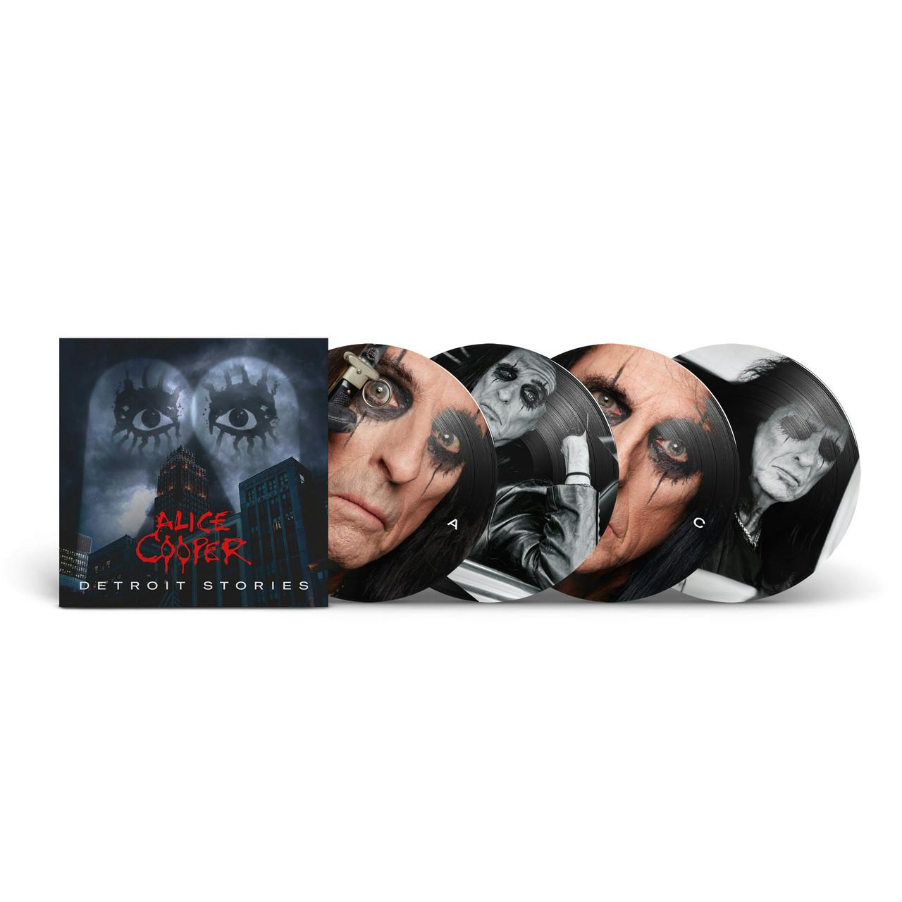 Eyesore Merch Alice Cooper 'Detroit Stories' 2Lp Picture Disc Vinyl