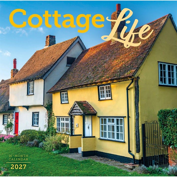 Cottage Life Calendar 2027, Wall Calendars, Month To View, Lifestyle, Gift - Image 3