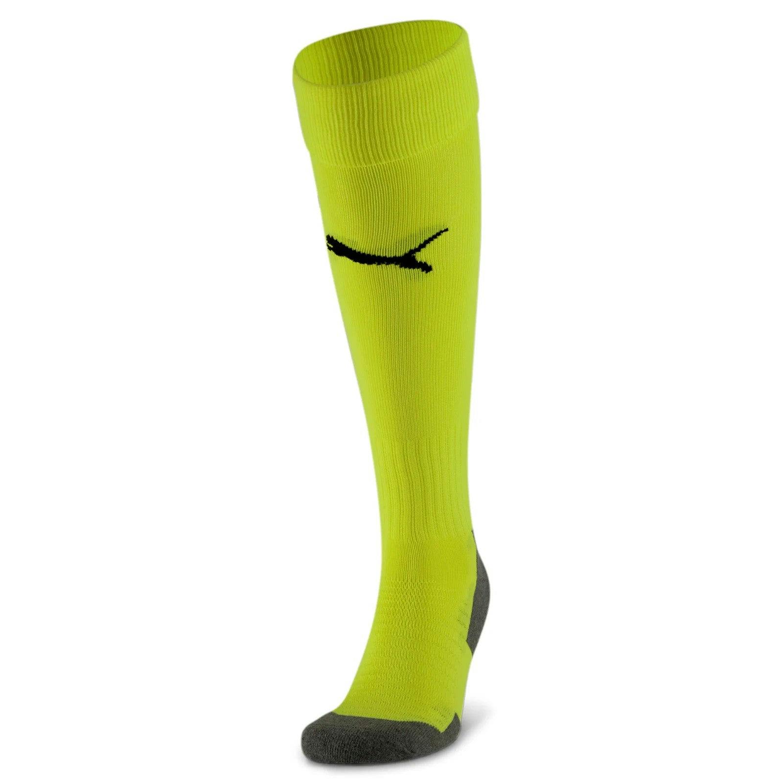 Puma Yellow Liga Core Football Socks Soccer Sock Bright 703441 - Xs - Uk K12-2