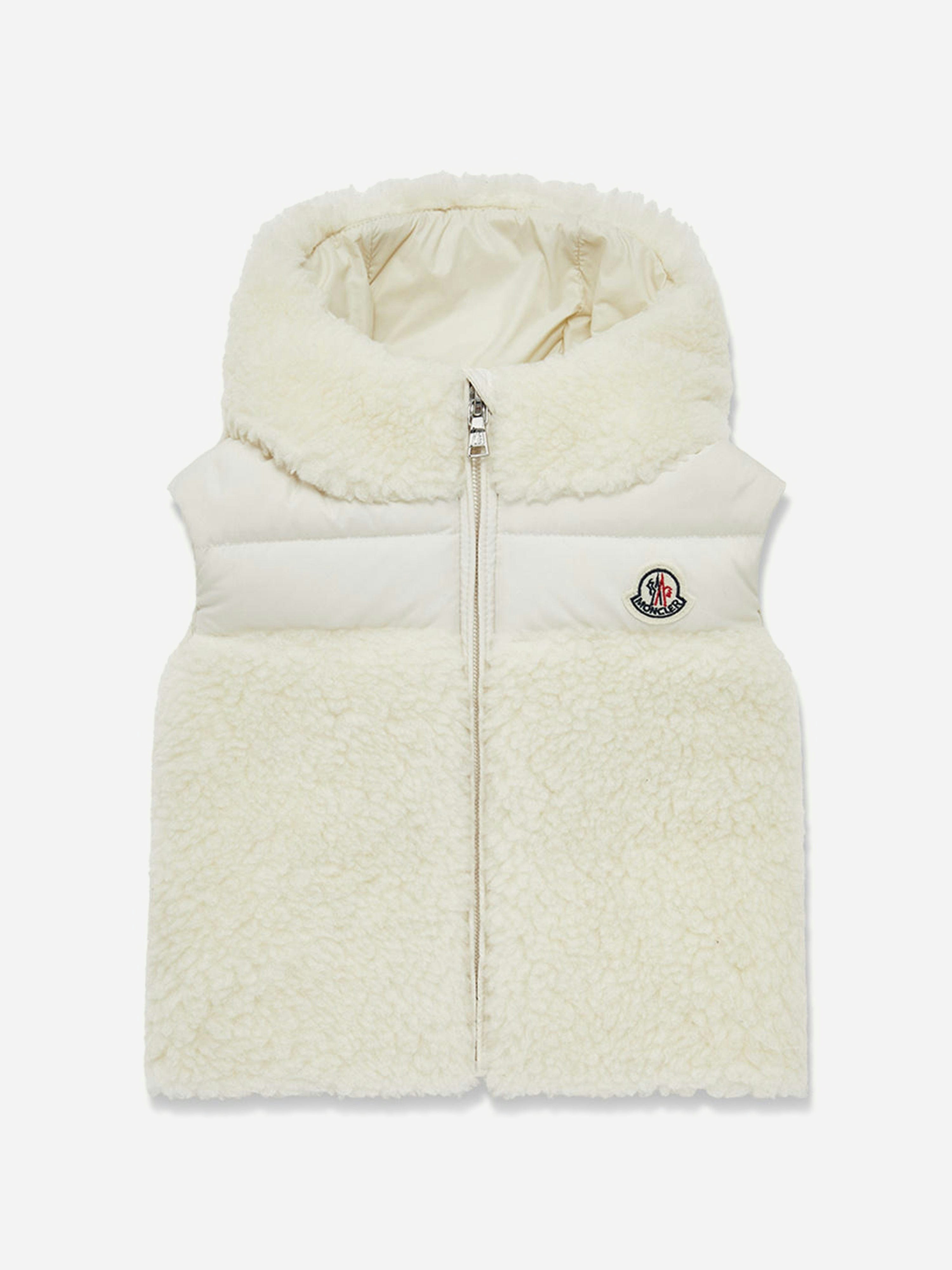 Moncler Enfant Women's Ivory Baby Girls Down Botha Gilet In - 2 Yrs