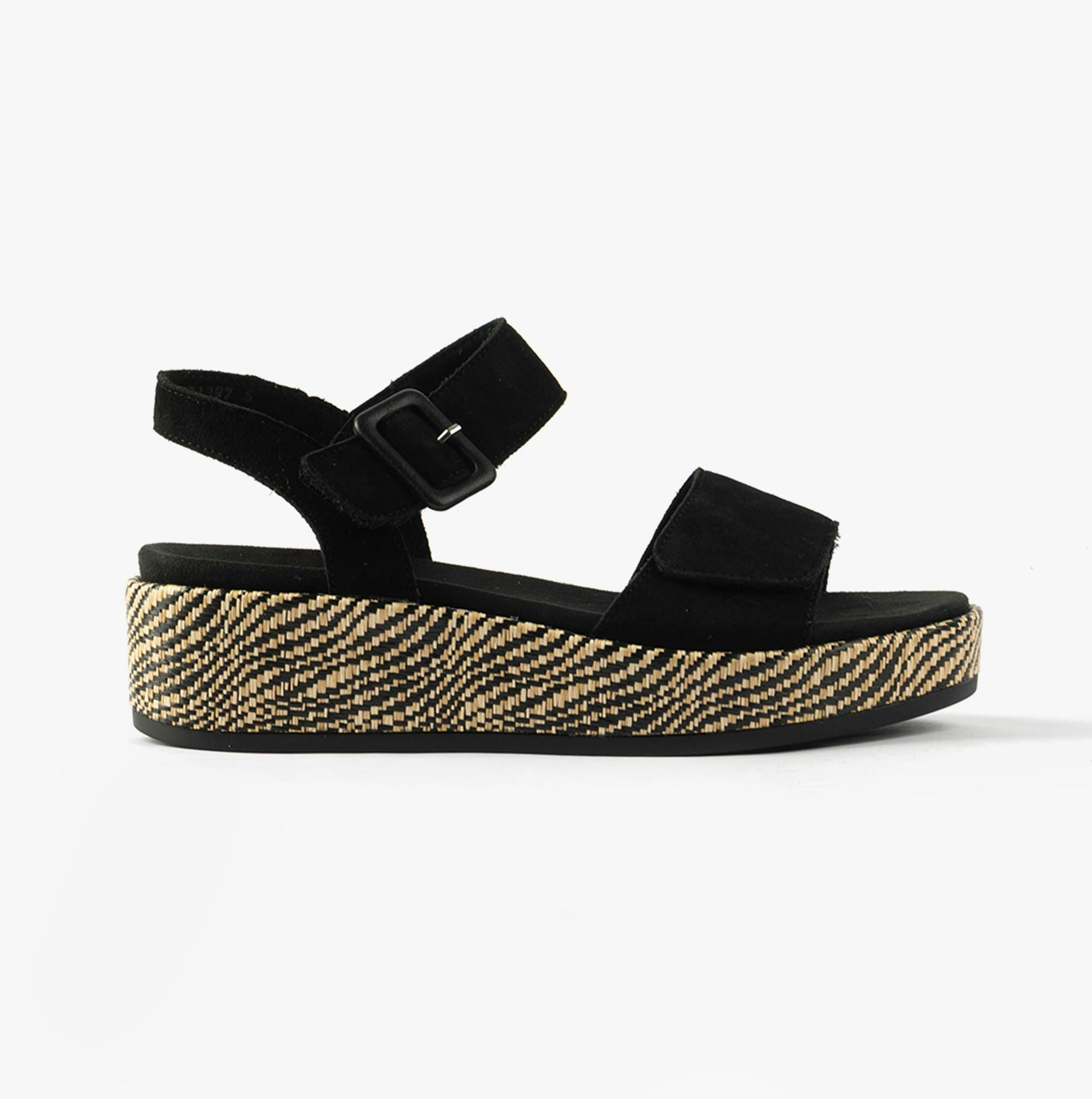 Remonte Women's Black D1n54-02 Sandals - Uk 7.5 / Eu 41