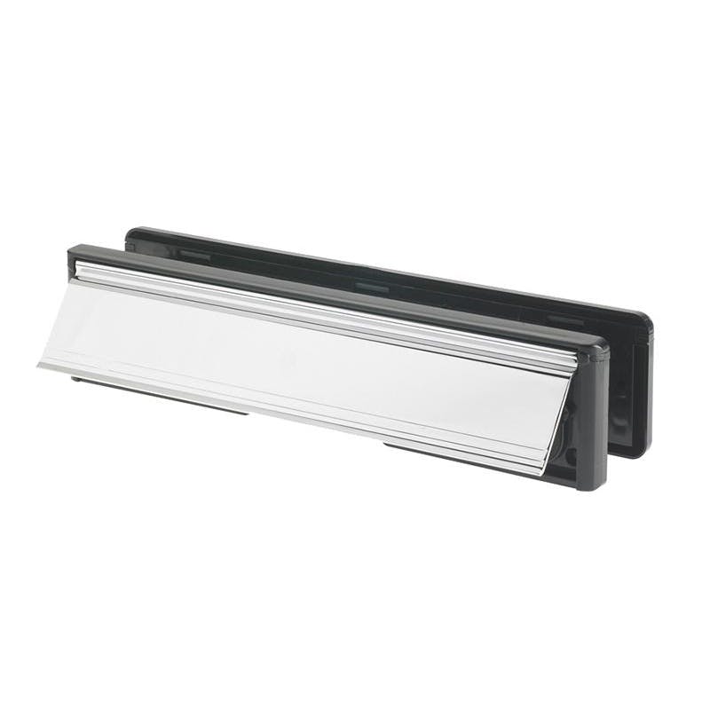 Yale Locks Letter Plate - Polished Chrome - Polished Chrome - Polished Chrome