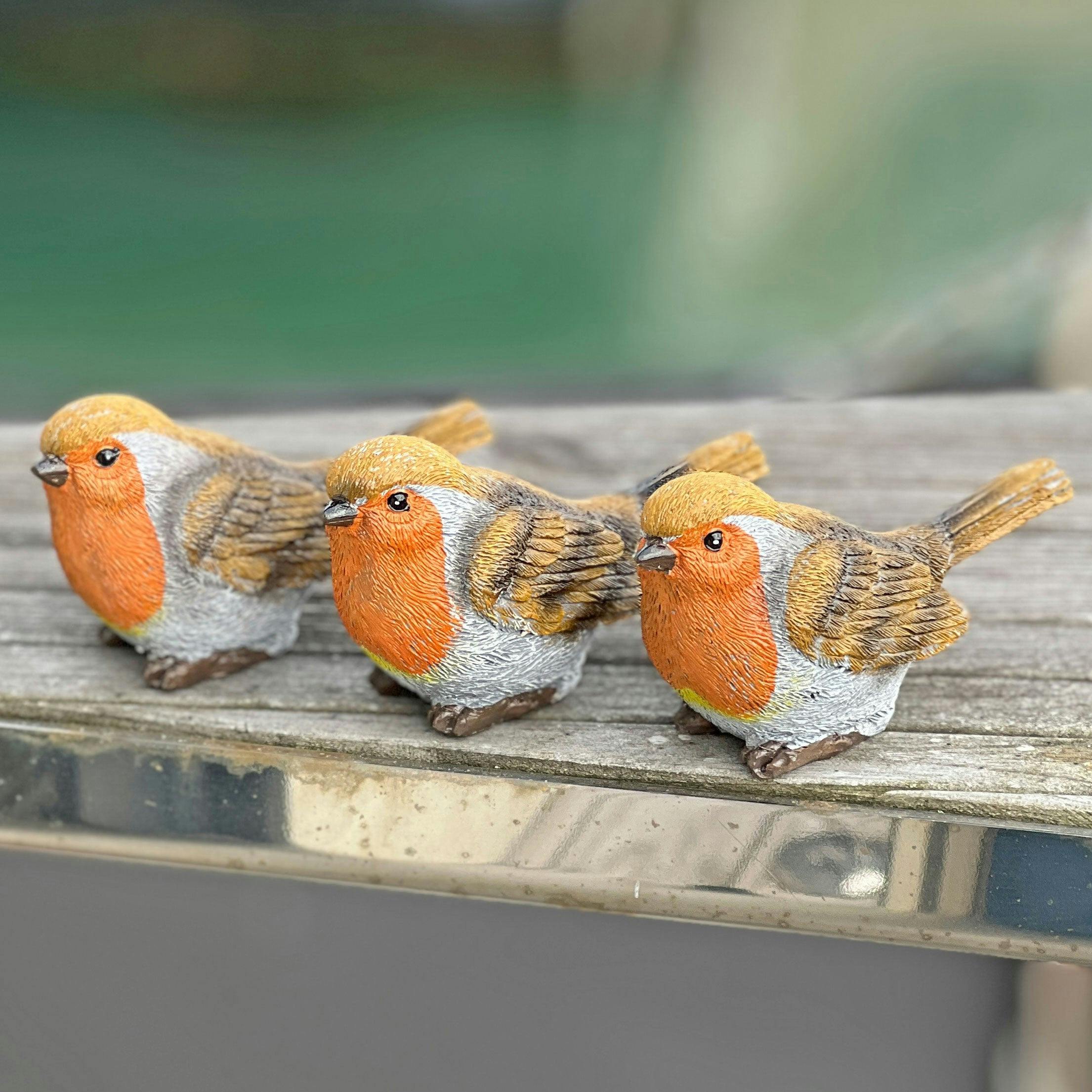 Rackhams Pot Topping Robin Garden Bird Ornaments
