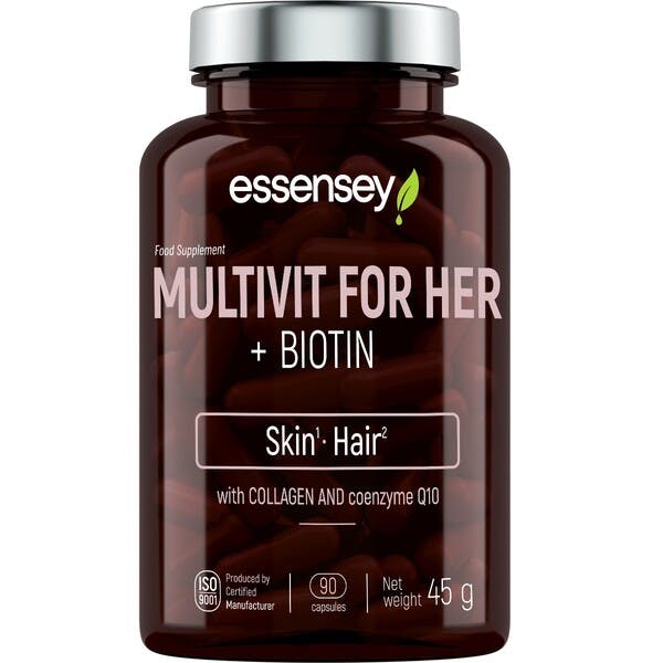 Essensey Multivit for Her + Biotin - 90 caps - Image 4