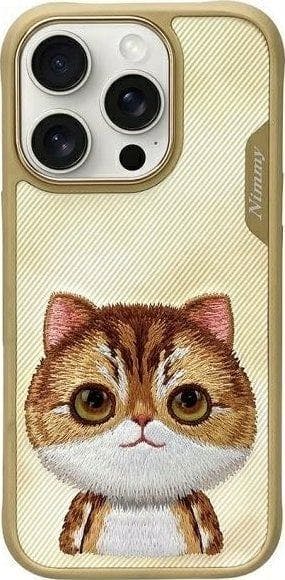 Nimmy Friends Big Eyed Pet 2.0 Cat Case For Iphone 16 Pro 6.3" Khaki - N-Xdy-Ip16-Pro-05