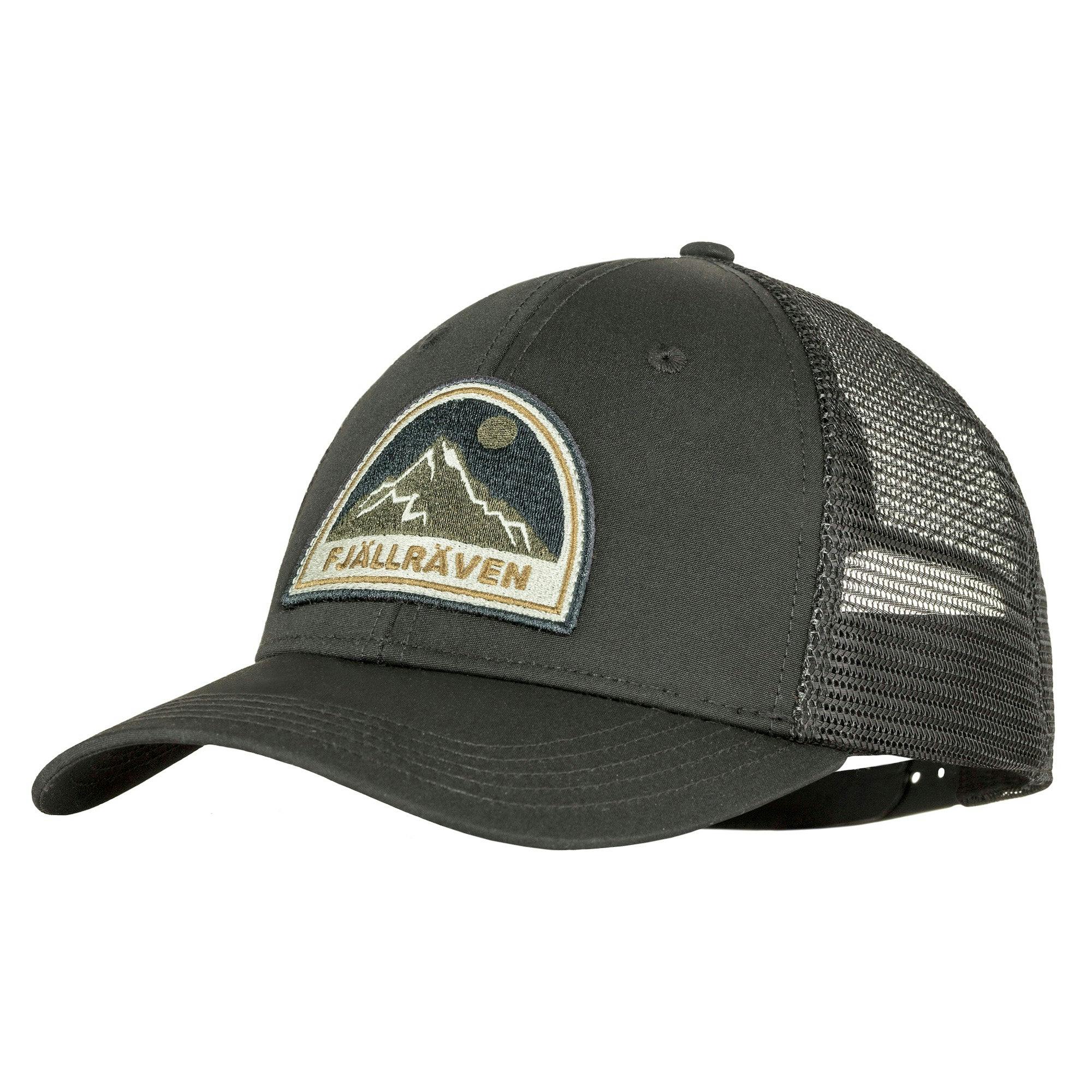 Fjallraven Black Fjällräven Badge Långtradarkeps Cap - S/M