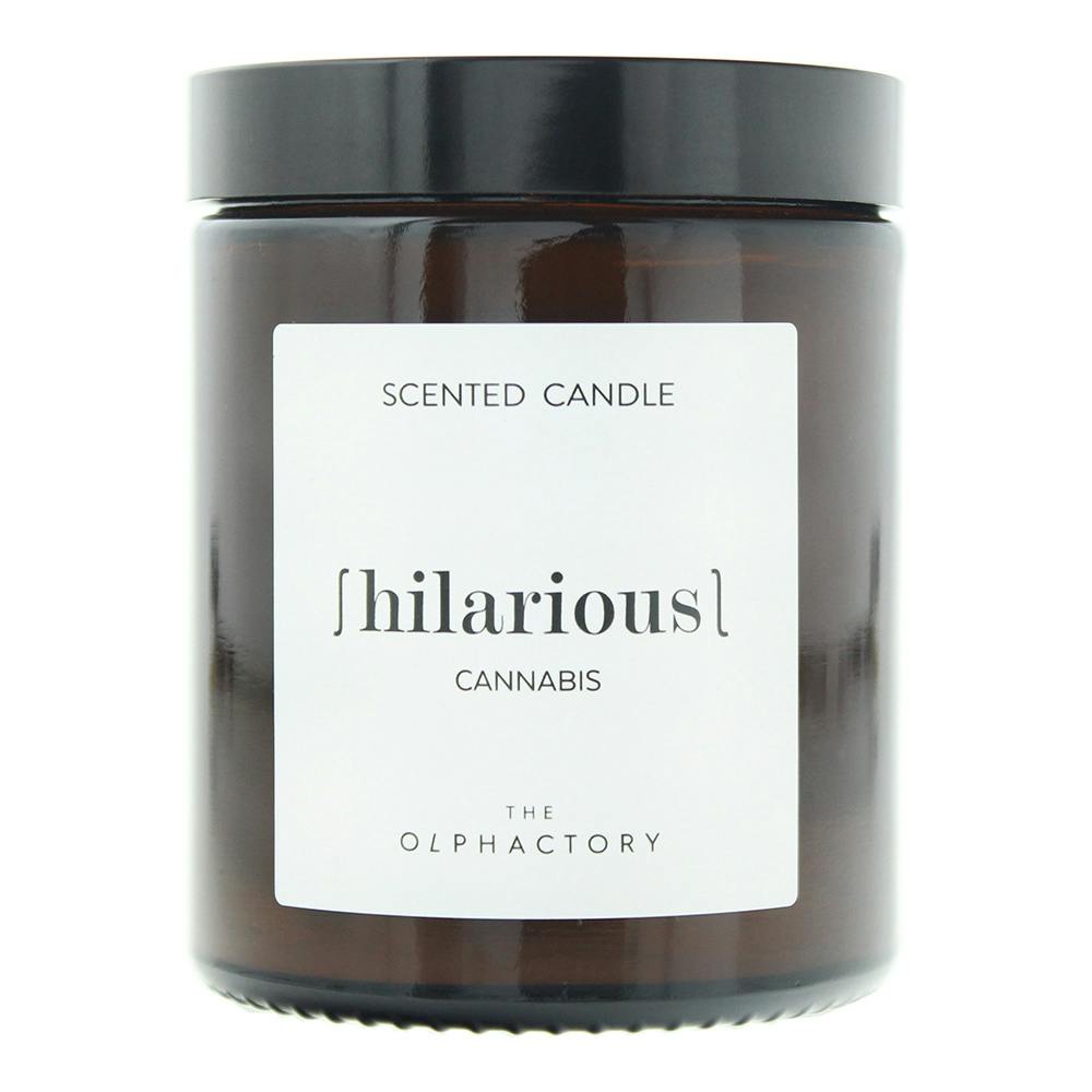The Olphactory Hilarious Cannabis Scented Candle 135G - Image 4