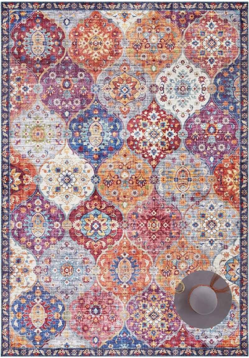 Hanse Home Kashmir Ghom Oriental Rug – Vintage Style - 80X150 Cm