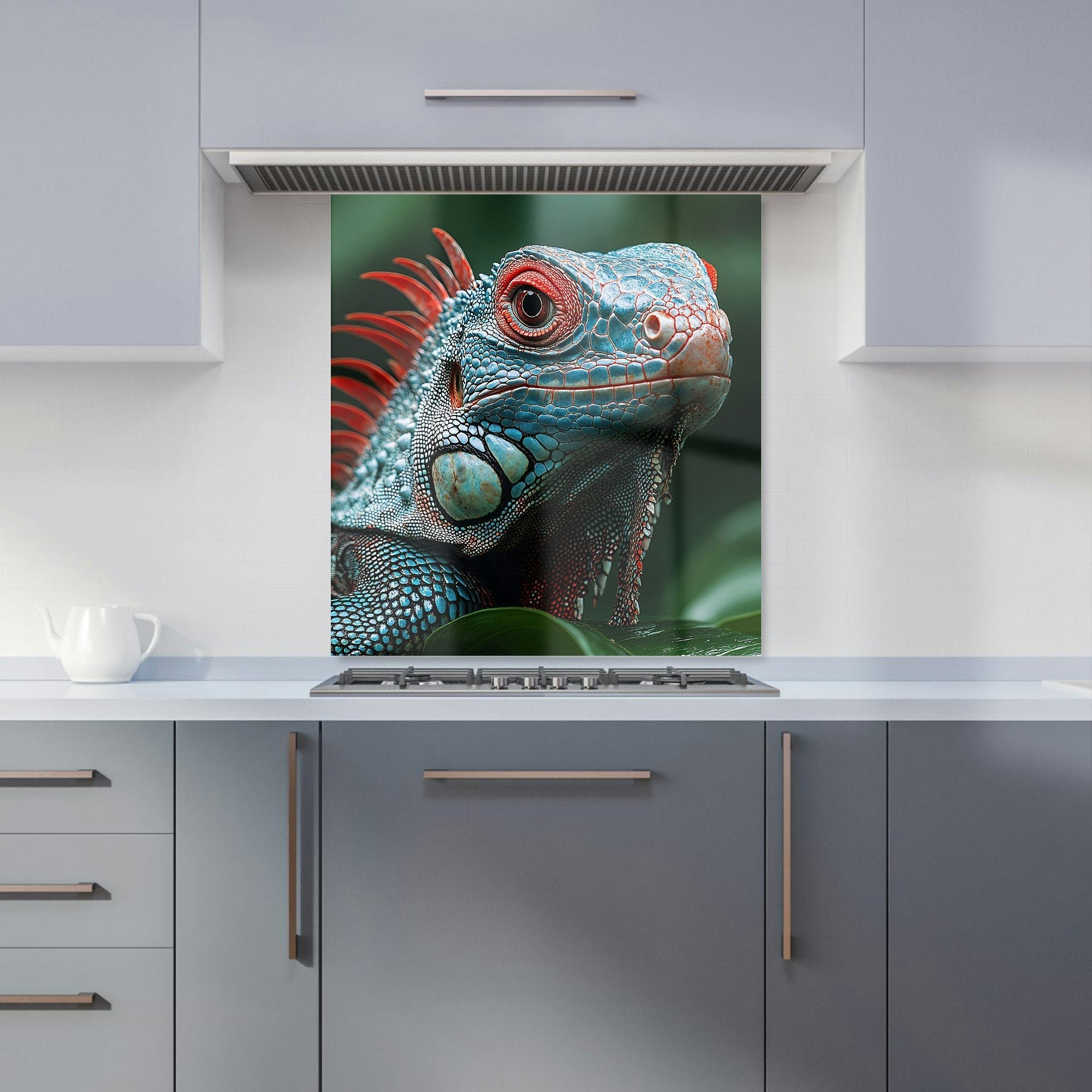 Warren Reed Lizard Kitchen Splashback - W700mm X H750mm