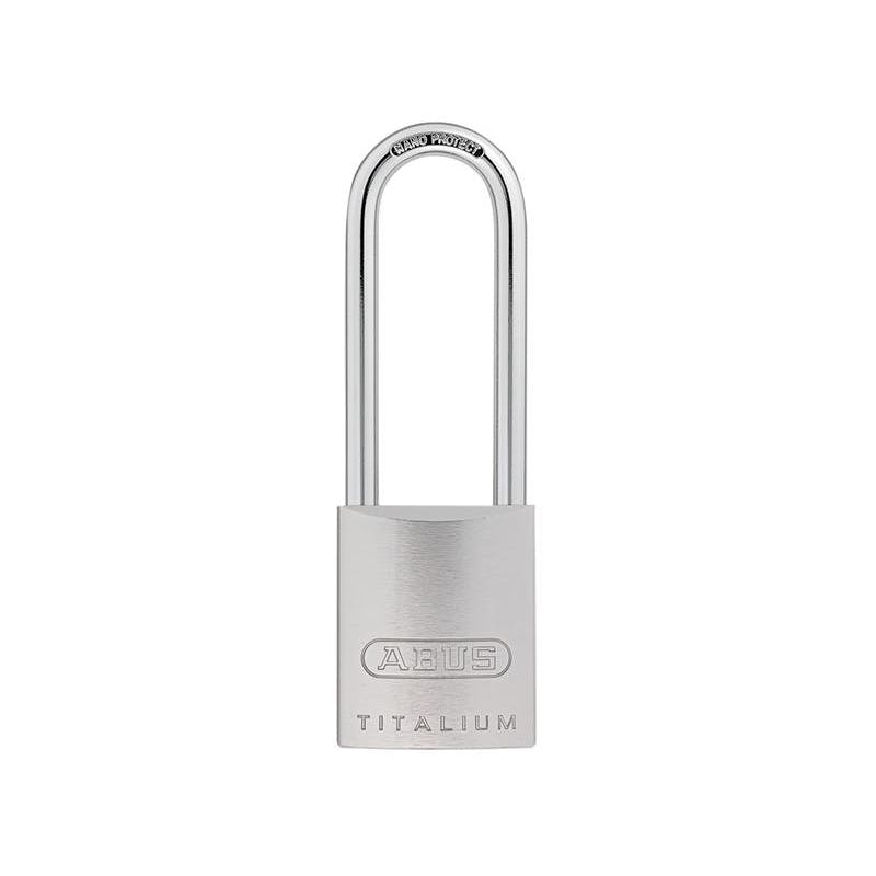 Abus Mechanical 86Ti Series Titalium Padlock - 45Mm Without Cylinder 80Mm Long Shackle - Multi Colour