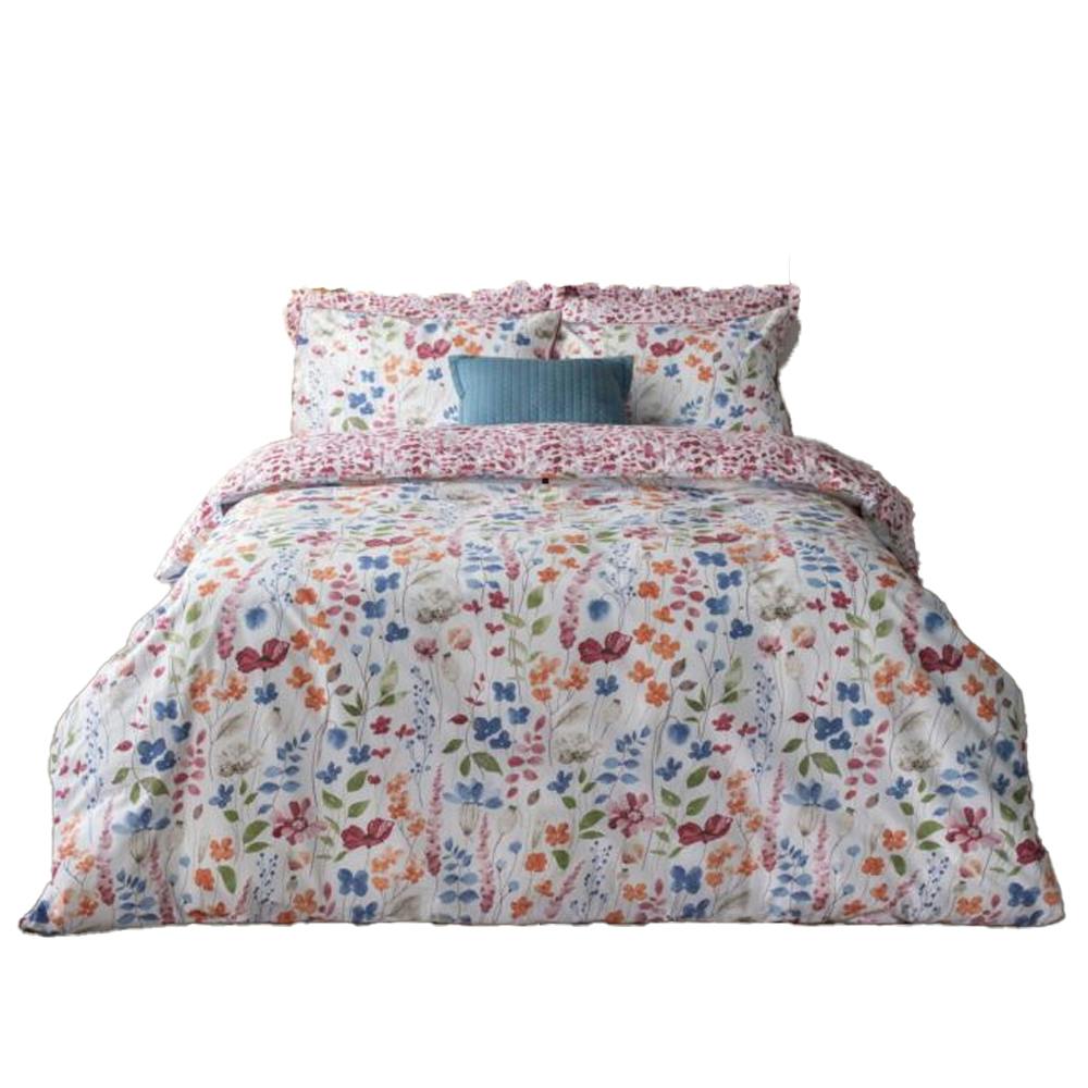 Belledorm Marnie Duvet Cover Set - Multicoloured - Single - Multicoloured - 80% Cotton/20% Polyester