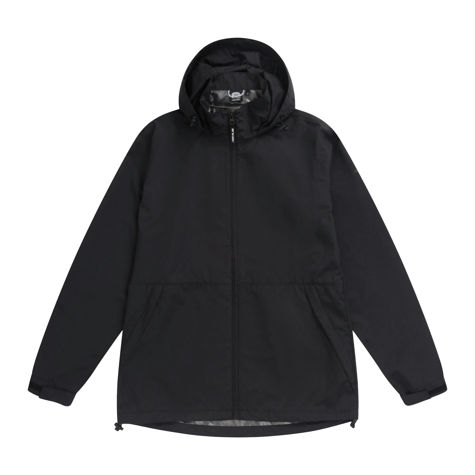Animal Men's Black Pace Packable Waterproof Jacket - L - 100% Polyester