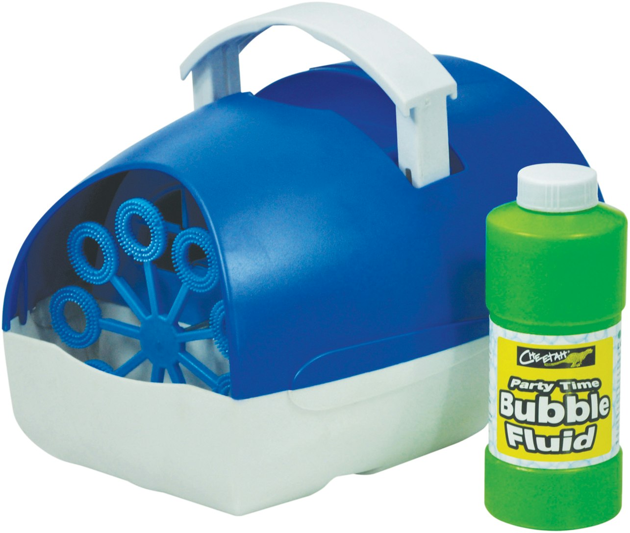 Fx Lab Blue Cheetah Bubble Machine