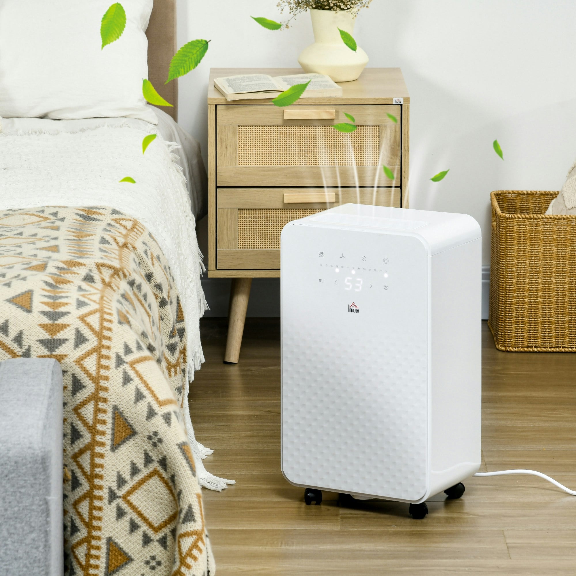 Portable Dehumidifier 10L Air Purifier Quiet Timer 5 Modes Home Bedroom Dryer - Image 5