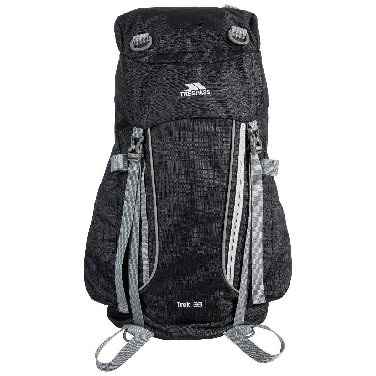 Trespass Trek 33 Rucksack/Backpack (33 Litres) - Ash X - One Size - Ash X