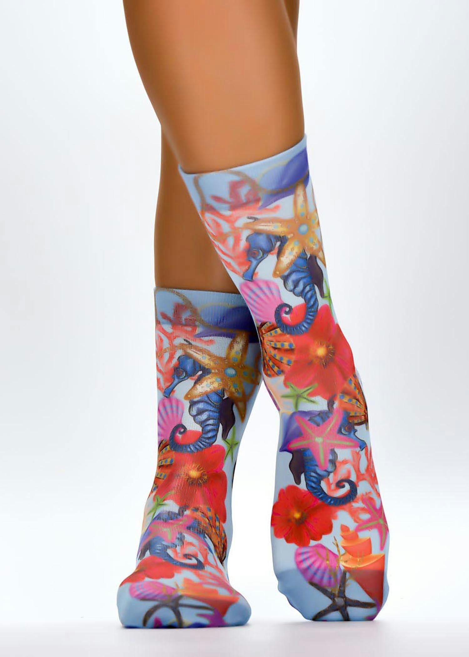 Jemsox Women's Sea Pearl Fashion Gift Socks