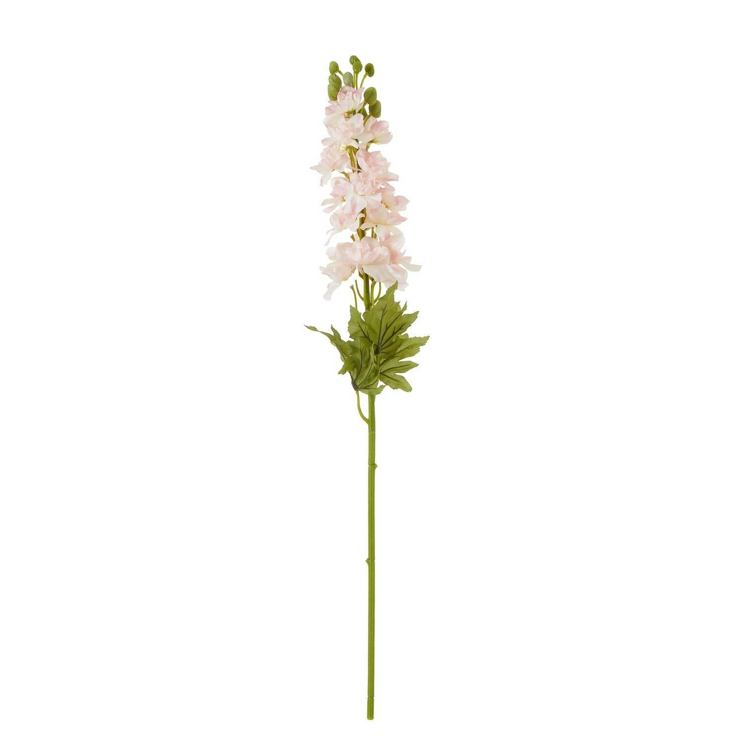 Hill Interiors Pink The Natural Garden Collection Elatum Delphinium Artificial Flower - One Size - 100% Mixed