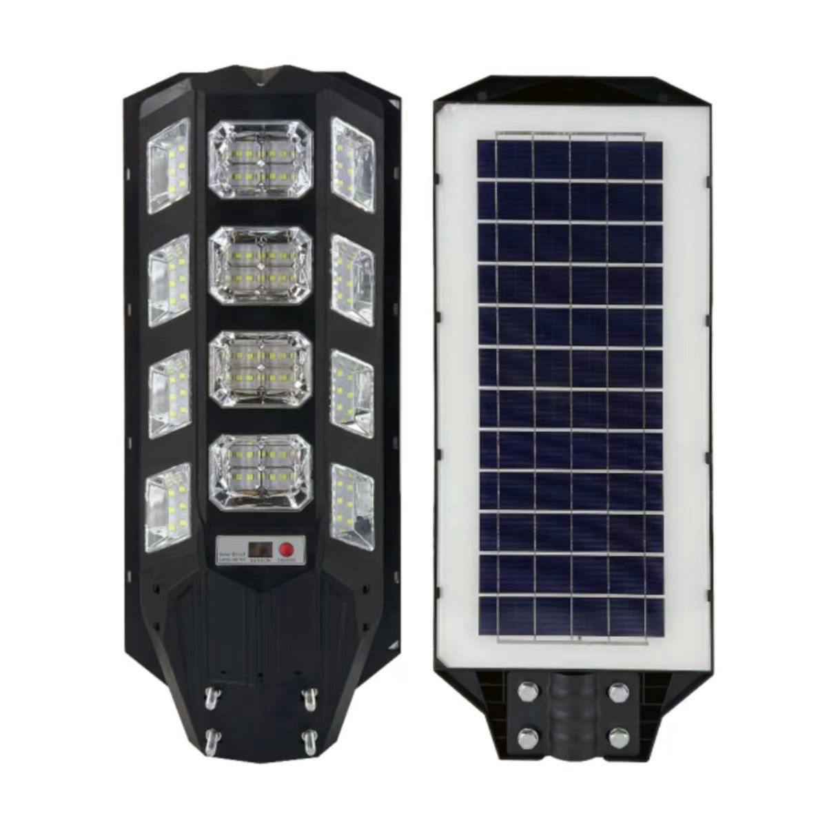 Ener-J Light/Black 150W Solar Streets 6500K With 6V 15W Solar Panel & 18000 Mah Battery & Remote