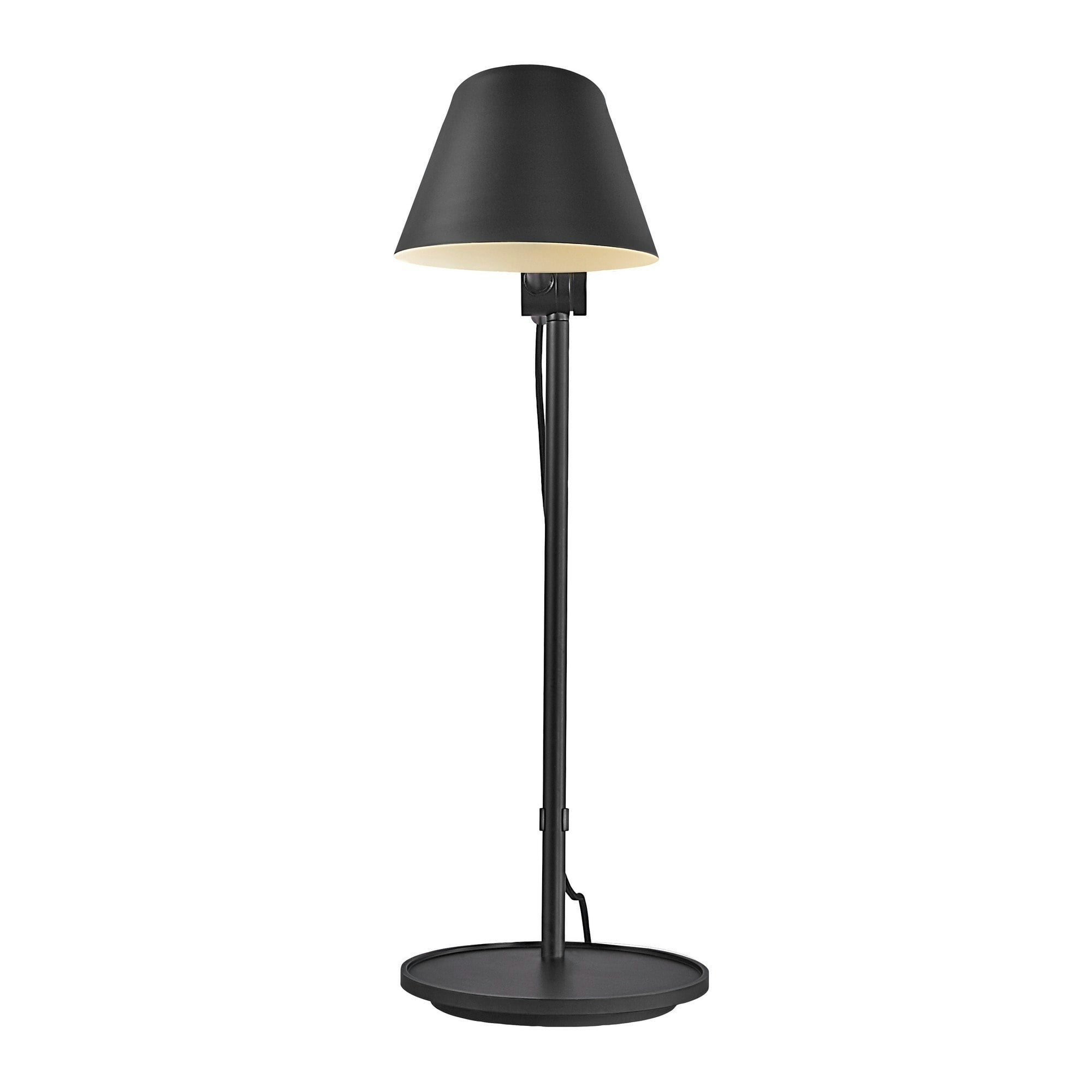 B&Q -  Stay Metal Table Lamp Adjustable  Black,mains - Image 4