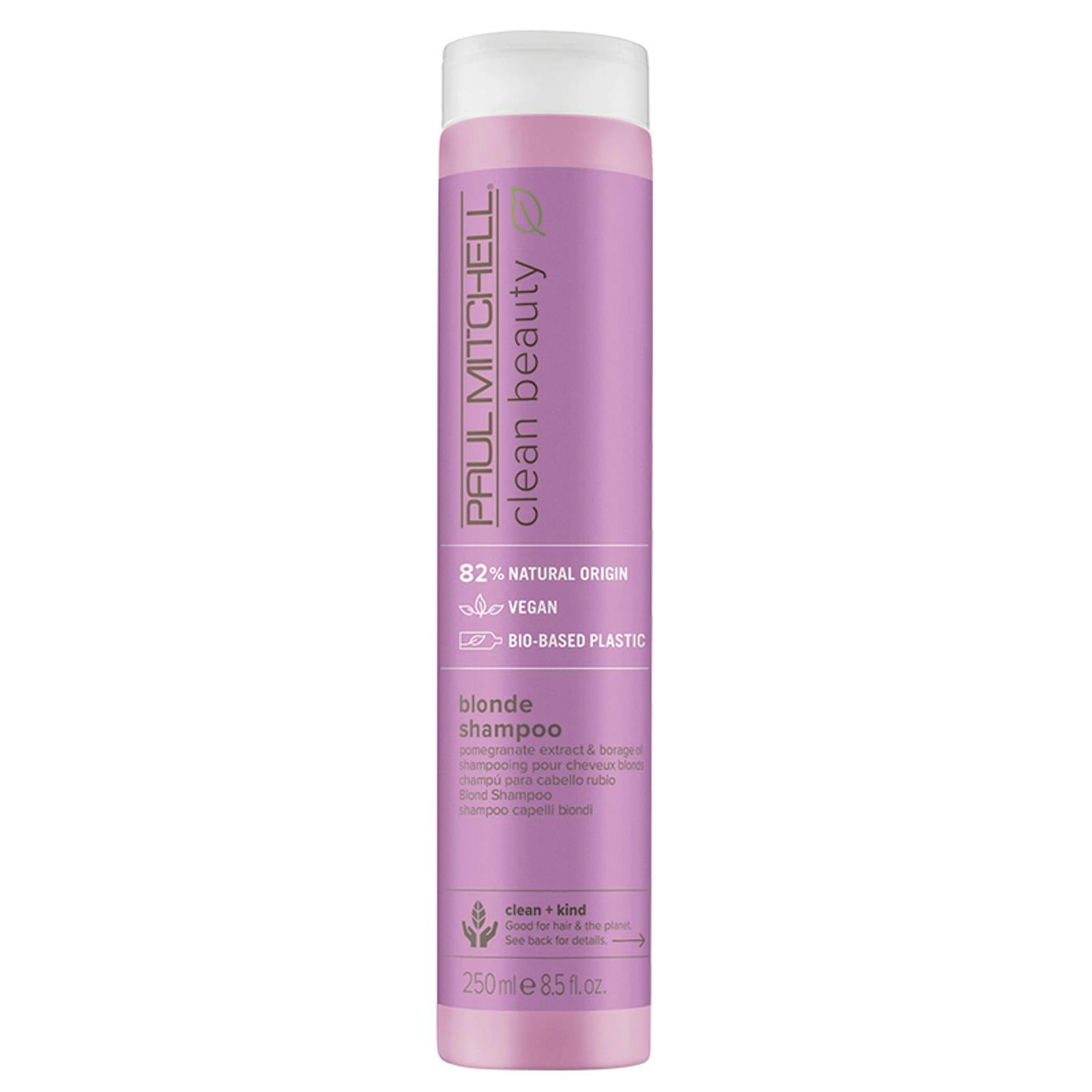 Paul Mitchell Purple/Silver/Grey Clean Beauty Blonde Shampoo 250 Ml - 250 Ml