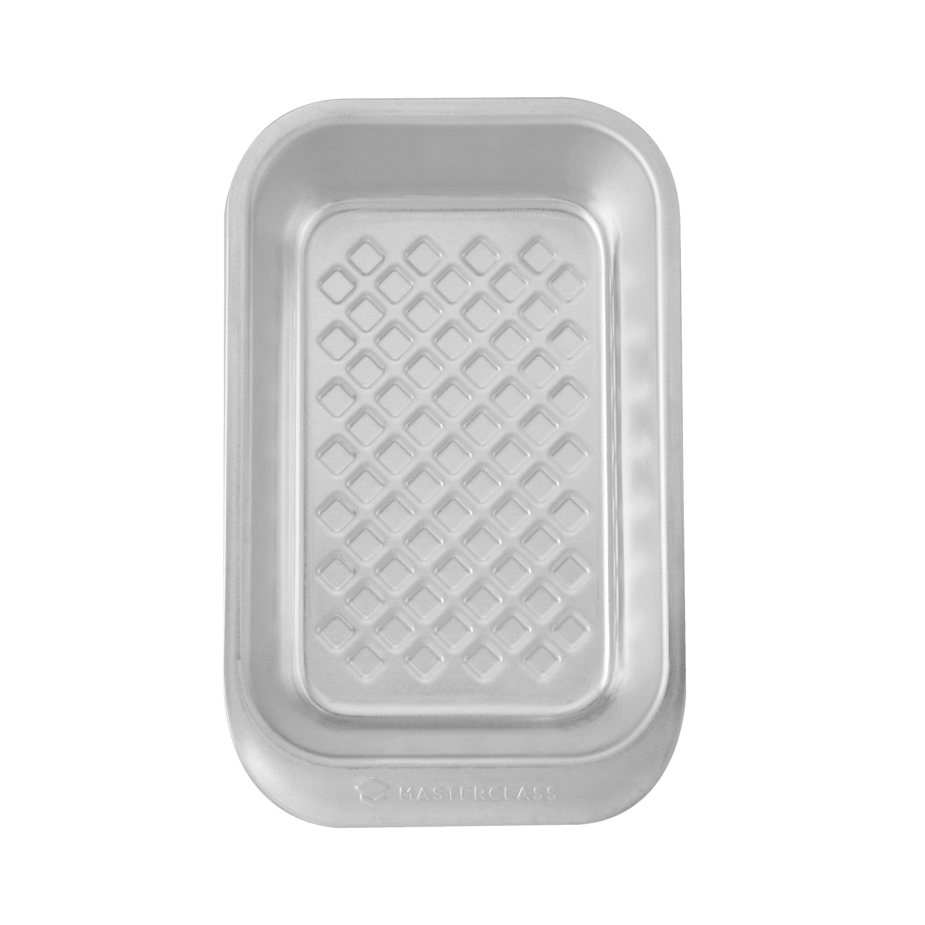 Rackhams Silver Recycled Aluminium 2Lb Loaf Tin - Aluminium - Baking Tin