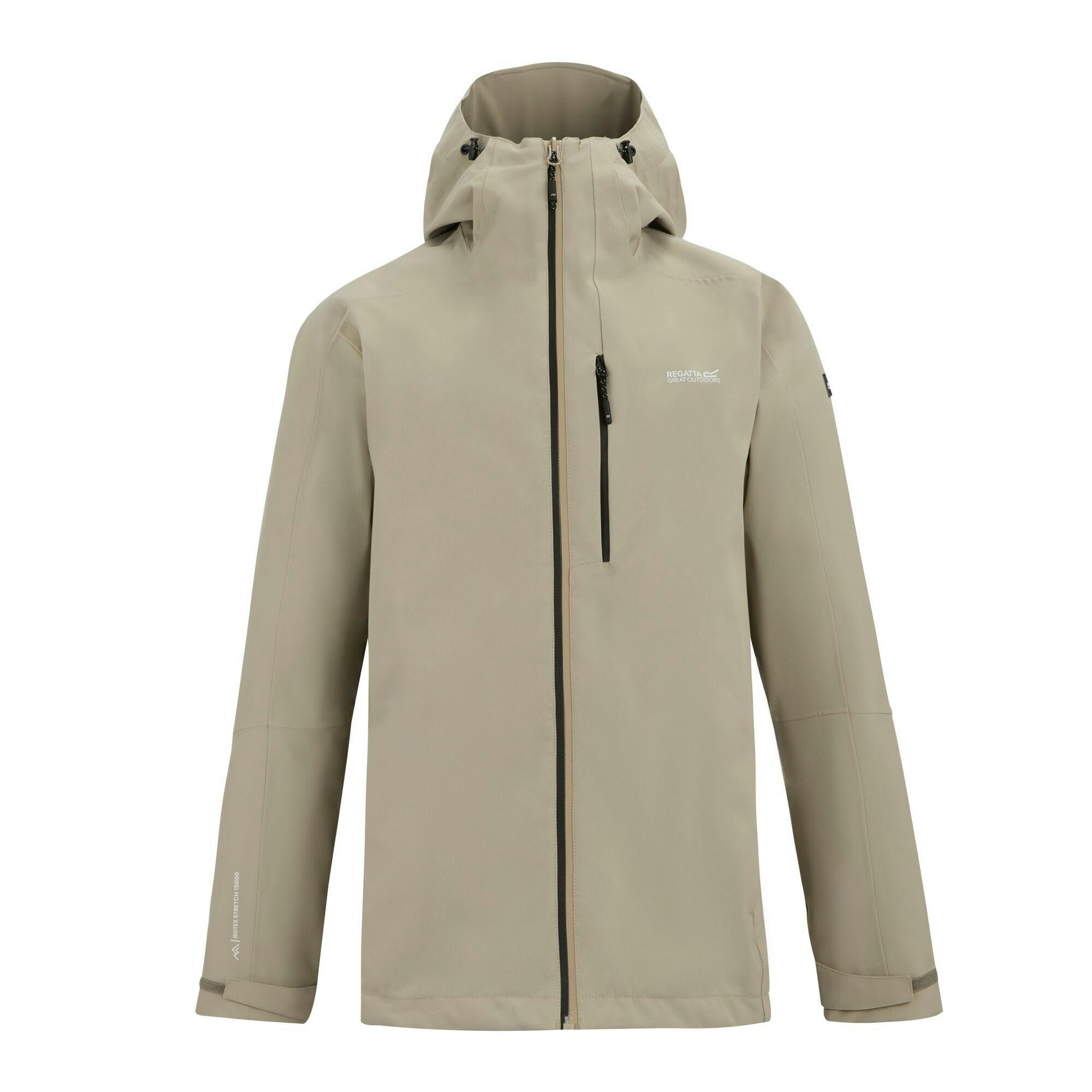 Regatta Women's Birchdale Ii Waterproof Jacket - Parchment - 26 Uk - Parchment - 100% Polyester