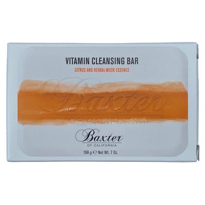Baxter Of California Men's Vitamin Cleansing Bar - Citrus And Herbal-Musk Essence 198G