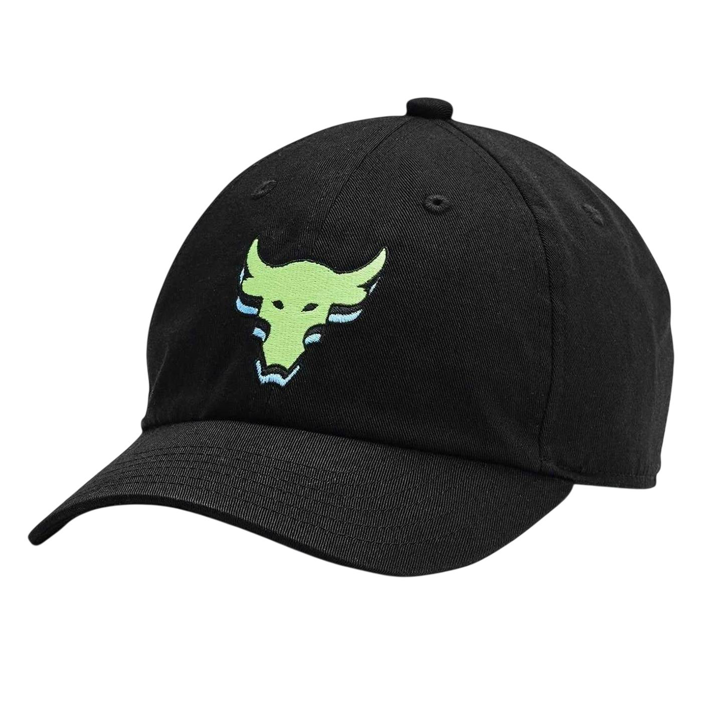 Under Armour Women's Black Childrens/Kids Project Rock Dad Hat Cm - Image 3