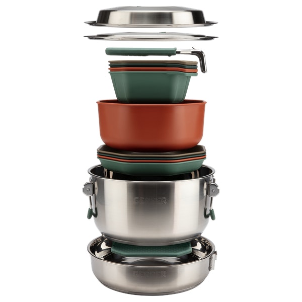 Gerber Compleat Cook Set - Pans & Tableware