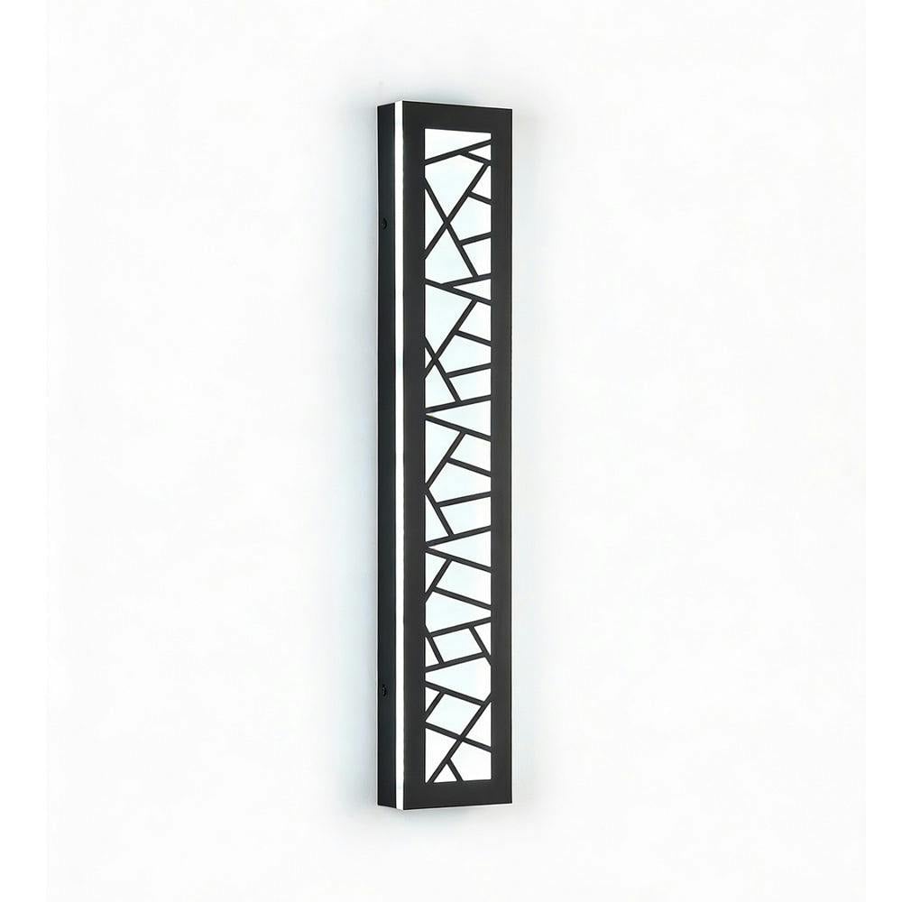 Ener-J Light 60Cm Geometric Outdoor Led Wall – 30W Cct Tunable & Dimmable – Ip65